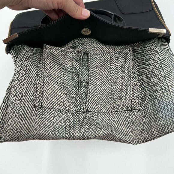 Rebecca Minkoff Black Gold Amorous Satchel - Picture 12 of 12